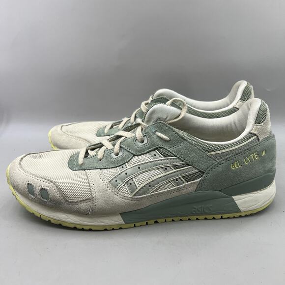 Asics Gel Lyte III OG Running Shoes Men Size 12 Green Gray Suede Comfort Sneaker main image 6